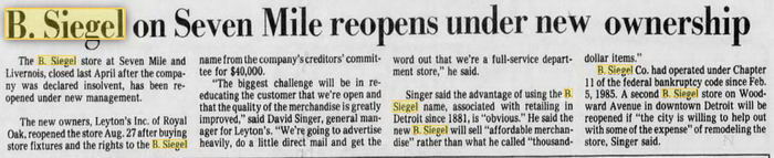 B. Siegel - 01 Sep 1987 Article (newer photo)